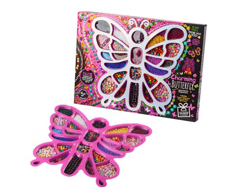 гр Набір творчості "Charming Butterfly" CHB-01-01 (5) "Danko toys", ОПИС РОС. МОВОЮ