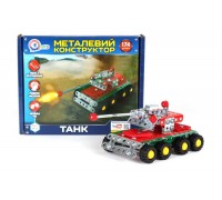 гр Конструктор метал "Танк" 4951 (10) "Technok Toys" 174 деталі, в коробці