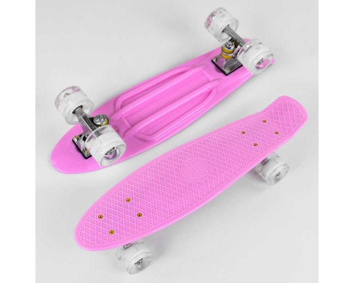 Скейт Пенні борд 3805 (8) Best Board, дошка = 55см, колеса PU зі світлом, діаметр 6 см