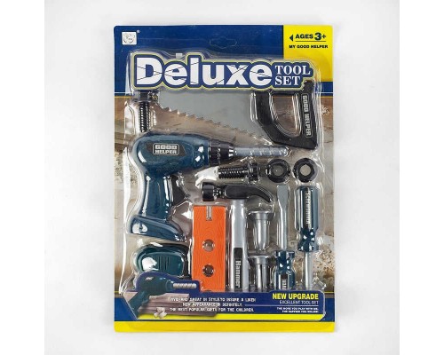 Набір інструментів 3266 Q1 (60/2) "Deluxe tool set", 13 елементів, на листі