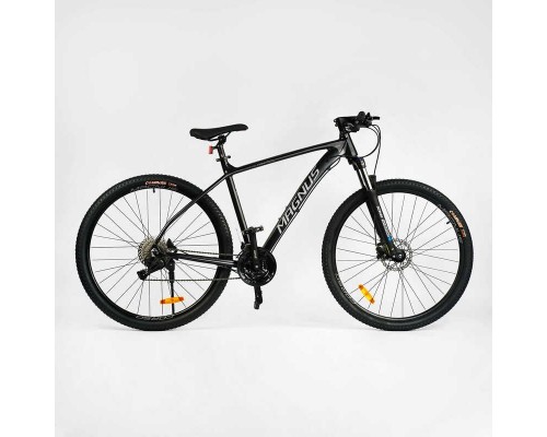 Велосипед Спортивний Corso "Magnus" 29" MG-61099 (1) рама алюмінієва 21", гідравлічні гальма Shimano, обладнання L-TWOO 27 швидкостей