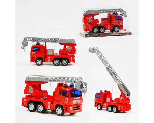 Спецтехніка 661-8 (48/2) пожежна машина, інерція, помповий механізм для подачі води, рухомі елементи, в слюді