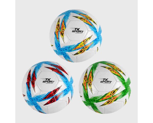 М'яч футбольний М 48471 (80) "TK Sport", 3 види, вага 300-310 грамів, гумовий балон, матеріал PVC, розмір №5, ВИДАЄТЬСЯ МІКС