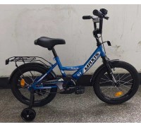 Велосипед 16" дюймів 2-х колісний "CORSO" MAXIS CL-16165 (1) ручне гальмо, дзвіночок, сидіння з ручкою, додаткові колеса, ЗІБРАНИЙ НА 75, в коробці