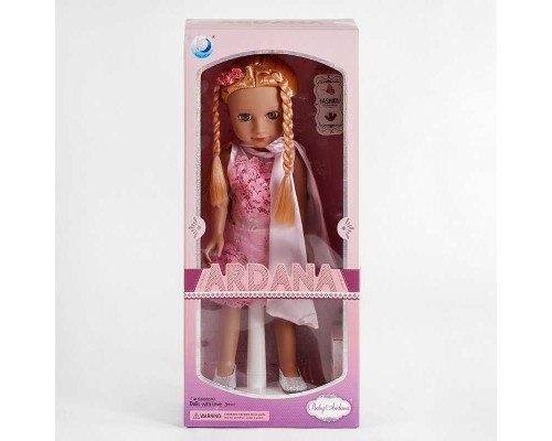Лялька A 667 D (24/2) "Модниця", аксесуари, 45 см, в коробці