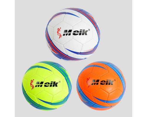 М'яч футбольний C 55979 (60) 3 кольори, вага 300-320 грамів, матеріал TPU, гумовий балон, розмір №5