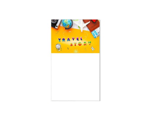 гр Блокнот на магніті "Travel story / Відпустка" (20) 9789655321869 "Jumbi"