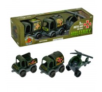 гр Набір військових машинок "Kids cars" 39998 (20) "Tigres", в коробці