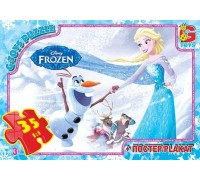 гр Пазли 35 эл. "G Toys" "Frozen" FR 052 (62) + постер