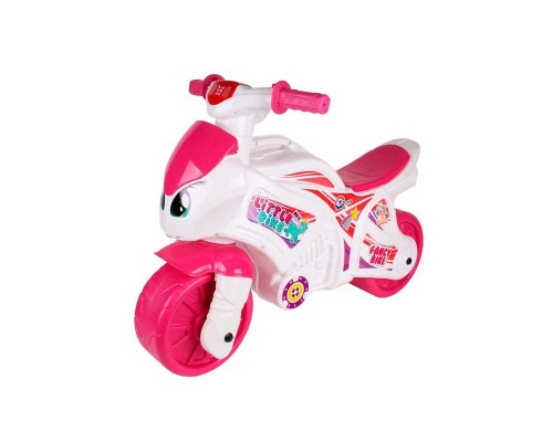 гр Толокар "Мотоцикл" 7204 (2) колір рожевий "Technok Toys"