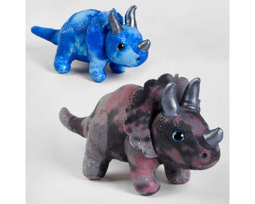 М'яка іграшка M 46718 (300) "Динозавр", 2 кольори, висота 15см, в пакеті