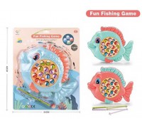 Риболовля 838 (60/2) “Fun Fishing Game”, 15 риб, 2 видки, на листі