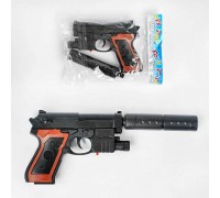 Пістолет на пульках 238-3 (240) лазерний приціл, в пакеті