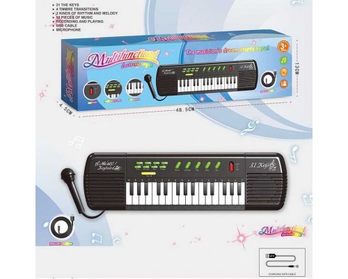 Піаніно 311 B (60) 31 клавіша, мікрофон, USB-кабель, на батарейках, у коробці