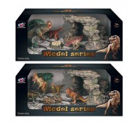 Набір динозаврів Q 9899 Y-90 (12) 2 види, в коробці