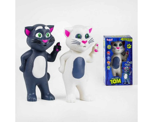 Інтерактивна гра 838-27/28 (96/2) "Кіт Том", 2 кольори, музика, історії, запис голосу, сенсорні датчики, озвуч. англ. мовою, у коробці
