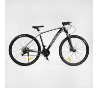 Велосипед Спортивний Corso "Magnus" 29" MG-90177 (1) рама алюмінієва 21", гідравлічні гальма Shimano, обладнання L-TWOO 27 швидкостей