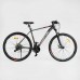Велосипед Спортивний Corso "Kingston" 29" KN-29125 (1) рама алюмінієва 21``, обладнання L-TWOO 27 швидкостей, зібраний на 75
