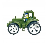 гр Іграшка дитяча "Трактор BAMS 0" 007/18 військовий (12) "BAMSIC", в сітці