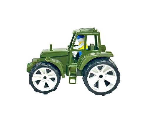гр Іграшка дитяча "Трактор BAMS 0" 007/18 військовий (12) "BAMSIC", в сітці