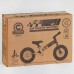 Велобіг Corso "Skip Jack" 11057 (1) ЧОРНО-БІЛИЙ, надувні колеса 12", сталева рама з амортизатором, ручне гальмо, підніжка, в коробці
