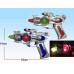 Пістолет 668 (312/2) 2 види, світло, звук, в пакеті