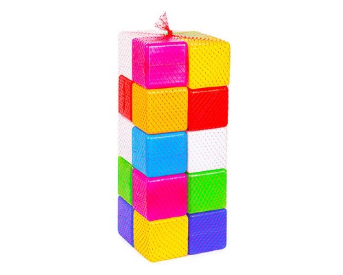 гр Кубик кольоровий в сітці 111/2 (4) 20 куб. "BAMSIC"