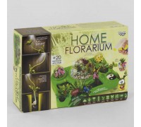 гр Безпечний освітній набір для вирощування рослин "Home Florarium" HFL-01-01U укр. (5) "Danko Toys"