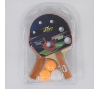 Набір ракеток для пінг-понгу С 34427 (50) "TK Sport" 2 ракетки + 3 м'ячі, в слюді