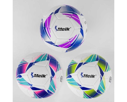 М'яч футбольний C 44436 (50) 3 види, вага 400 грам, матеріал PU, балон гумовий