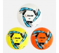 М`яч футбольний C 56010 (60) 3 види, вага 300-320 грам, матеріал TPU, гумовий балон, розмір №5