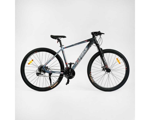 Велосипед Спортивний Corso "X-Force" 29" XR-29047 (1) рама алюмінієва 19", обладнання Shimano Altus, 24 швидкості, вилка MOMA, зібраний на 75