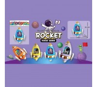 Водна гра 131 D (432/3) 4 кольори, з кільцями, ракета, у пакеті, ВИДАЄТЬСЯ ТІЛЬКИ МІКС ВИДІВ