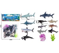 Набір морських тварин HY 628 (120/2) 12 елементів, у пакеті