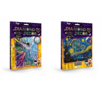 гр Алмазна мозаїка "DIAMOND DECOR" DD-01-01,02 ... 07,09,10 видів (20) "Danko Toys"