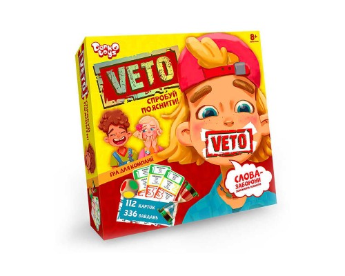 гр Гра настільна "Veto" VETO-01-01 U (10) "Danko Toys"