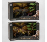Набір динозаврів Q 9899 V3 (24/2) 2 види, 4 динозаври, в коробці