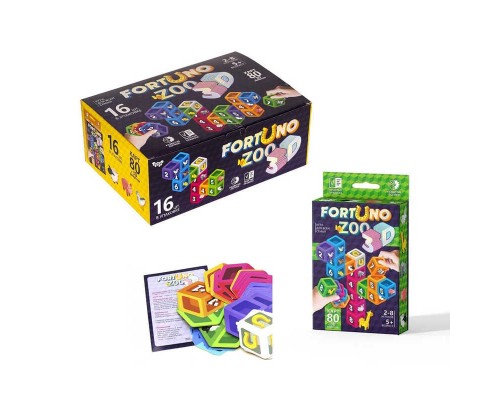 гр Настільна гра "Fortuno 3D" G-F3D-02-01U УКР. (32) "Danko Toys"