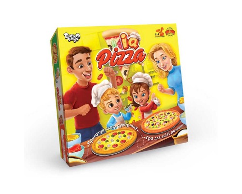 гр Настільна розважальна гра "IQ Pizza" (УКР) (10) G-IP-01U "Danko Toys", в коробці