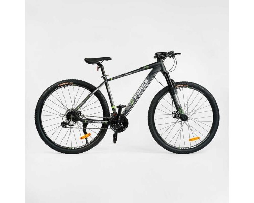Велосипед Спортивний Corso "X-Force" 29" XR-29092 (1) рама алюмінієва 19", обладнання Shimano Altus, 24 швидкості, вилка MOMA, зібраний на 75
