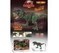 Динозавр NY 080 A (60/2) звук, підсвічування, рухливі кінцівки, в коробці
