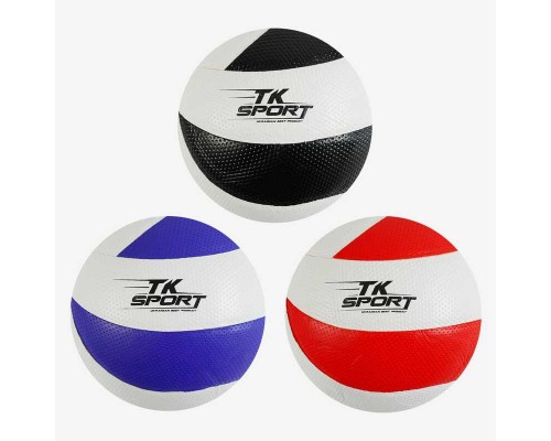М`яч волейбольний C 62449 (60) "TK Sport", 3 види, клейка, 280-300 грамів, матеріал м`який PVC, ВИДАЄТЬСЯ ТІЛЬКИ МІКС ВИДІВ