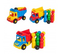 гр Вантажівка з кеглями "Multi truck" 39220 (4) 3 кольори, "Tigres"