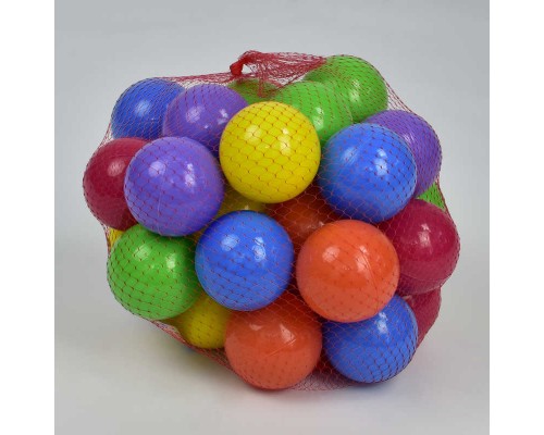 гр Кульки "70 мм м'які" 30 шт. 16026 (8) "M Toys". в сітці