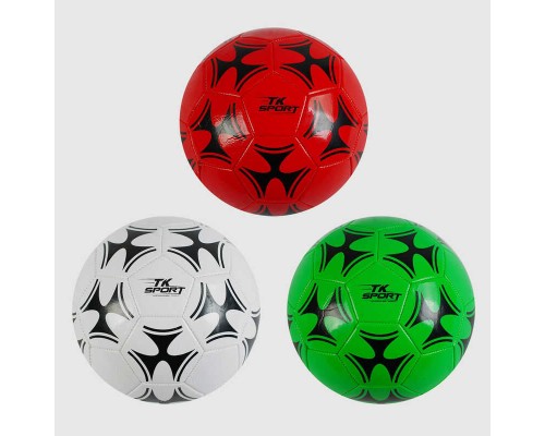 М'яч Футбольний C 40068 (100) 3 кольори, розмір №5, матеріал PVC, 280 грам, гумовий балон, ВИДАЄТЬСЯ ТІЛЬКИ МІКС ВИДІВ