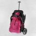 Візок прогулянковий дитячий "JOY" Comfort L-20115 (1) колір РОЖЕВИЙ, рама сталь з алюмінієм, футкавер, підсклянник, телескопічна ручка