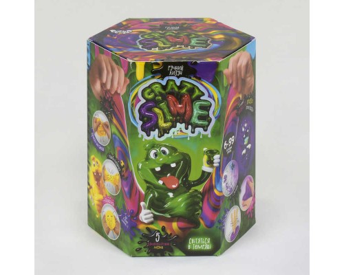 гр Набір для проведення дослідів "Crazy Slime" (8) SLM-01-01Ui "Danko Toys"