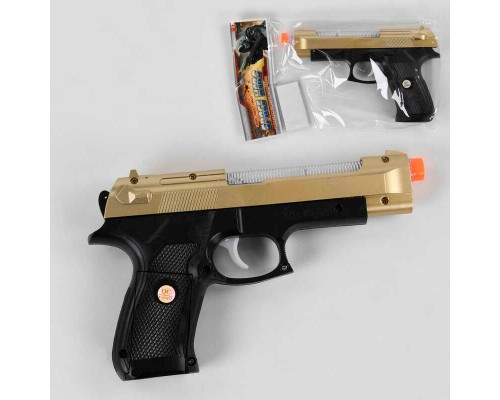Пістолет 999 S-10 A (180/2) світло, звук, в пакеті
