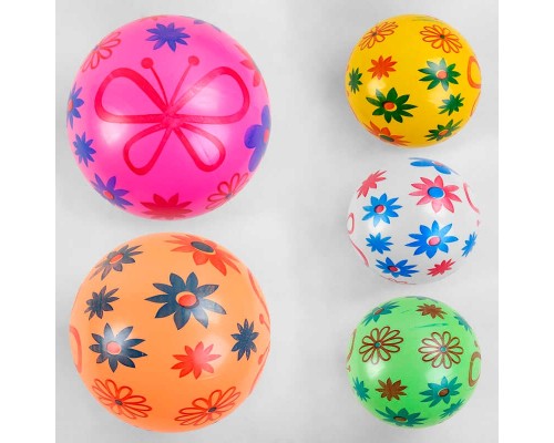 М'яч дитячий С 44660 (500) 5 кольорів, діаметр 17 см, вага 60 грам