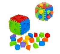 гр Конструктор "Educational cube" 39781 (10) "Tigres", 24 елементи, в сітці